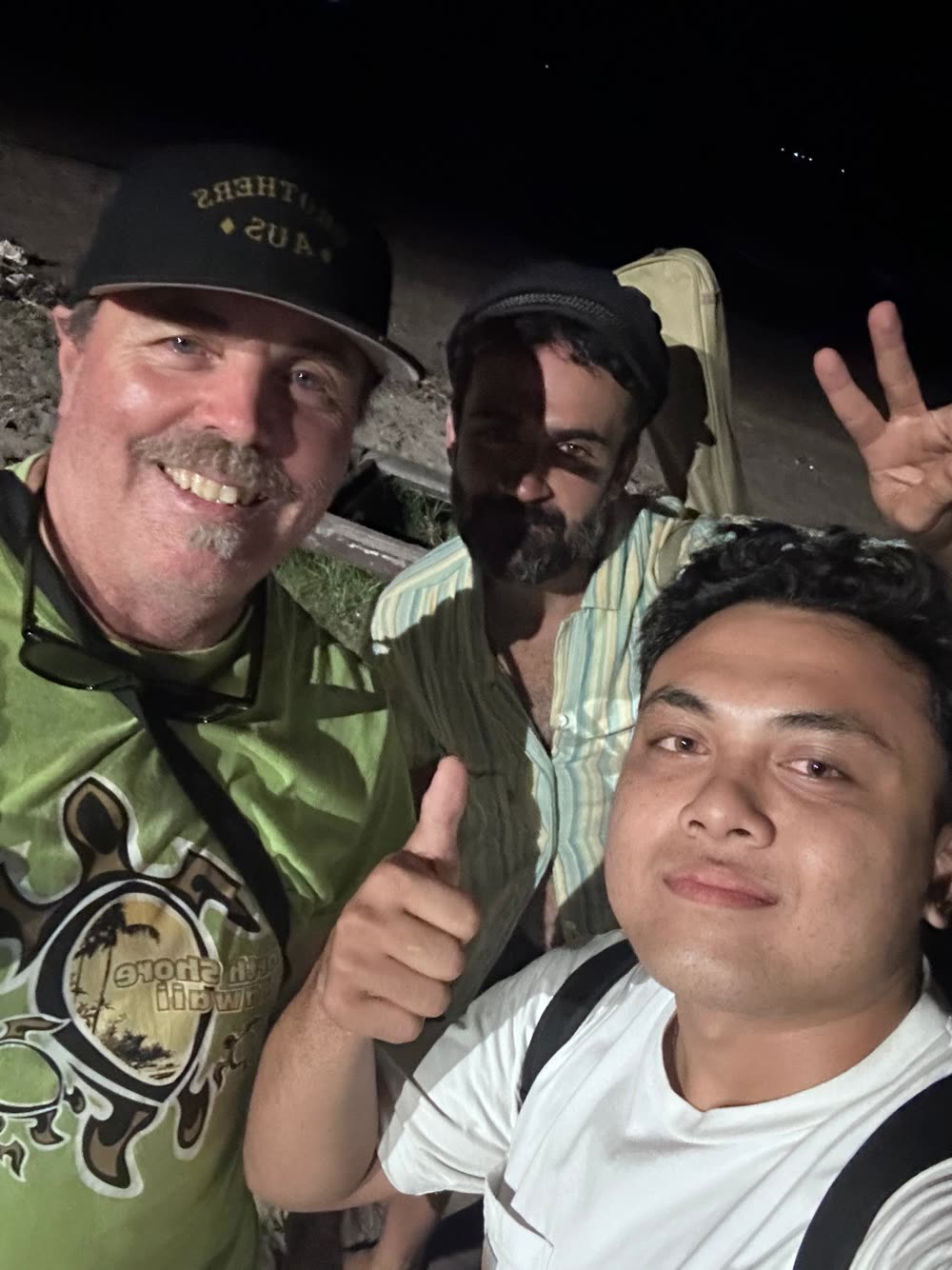 Arya with happy guests in Bali